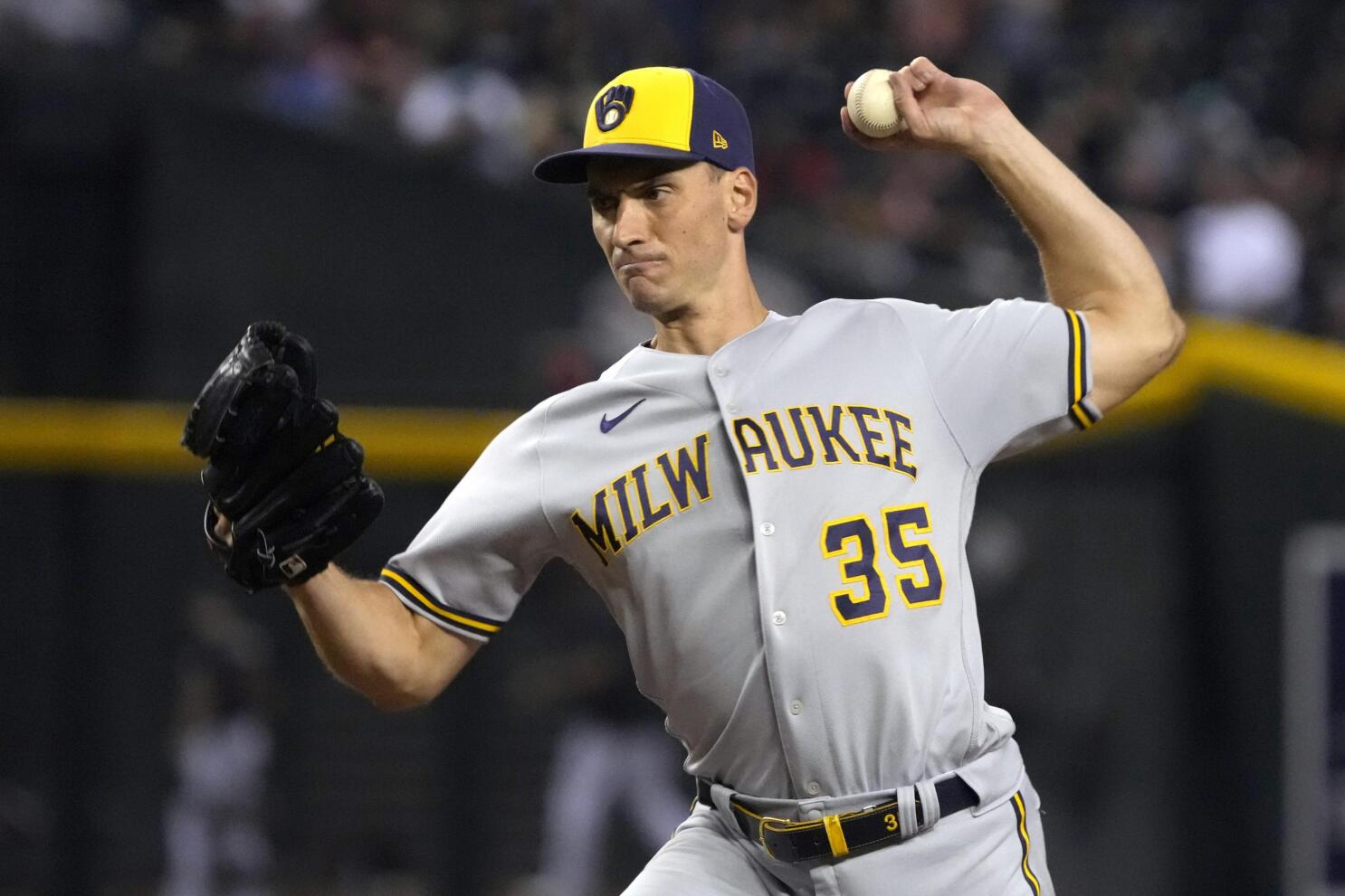 Rockies claim LHP Brent Suter off waivers from Brewers | AP News